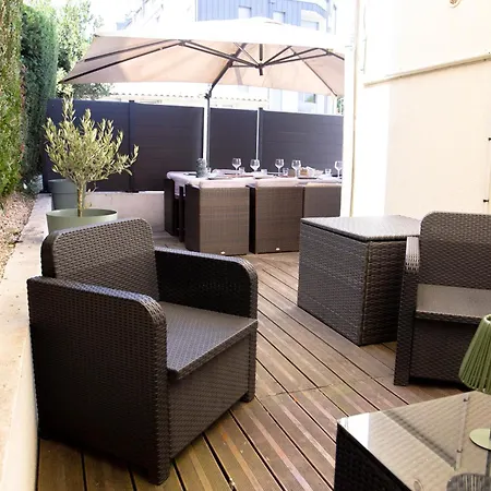 בית נופש Elegante 3chambres Terrasse Et Parking Zenith