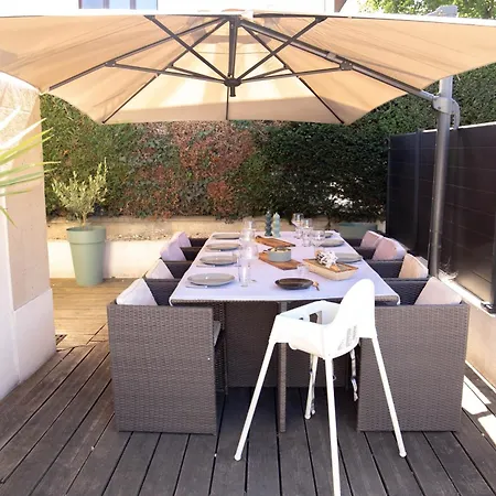 Elegante 3chambres Terrasse Et Parking Zenith בית נופש *